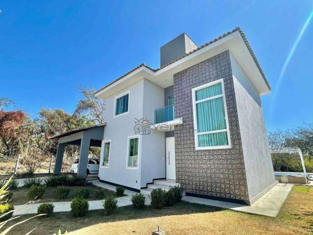 Casa com 4 dormitórios à venda, 255 m² por R$ 2.000.000,00 - Condomínio Veredas da Lagoa - Lagoa Santa/MG