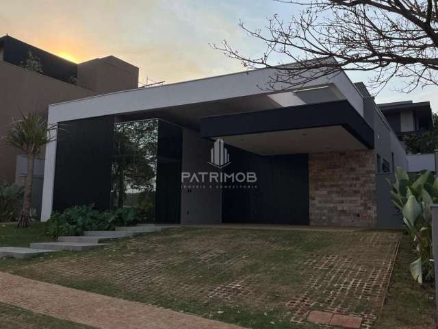 Casa térrea 'Alto Padrão' c/ 267m²,  em Alphaville 1 - Ribeirão Preto, SP