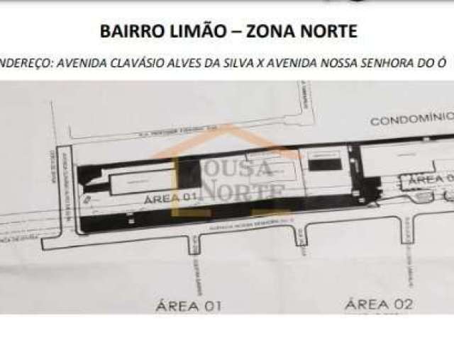 Terreno comercial para alugar na Avenida Clavásio Alves da Silva, --, Vila Siqueira (Zona Norte), São Paulo por R$ 90.000