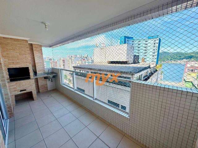 Apartamento com 2 dormitórios à venda, 87 m² por R$ 639.000,00 - Centro - São Vicente/SP