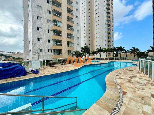 Apartamento com 3 dormitórios à venda, 77 m² por R$ 740.000,00 - Ponta da Praia - Santos/SP