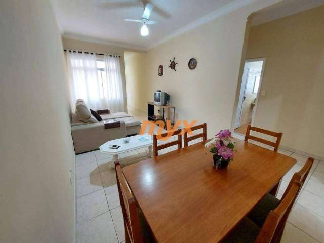 Apartamento para alugar, 108 m² por R$ 3.200,00/mês - Gonzaga - Santos/SP