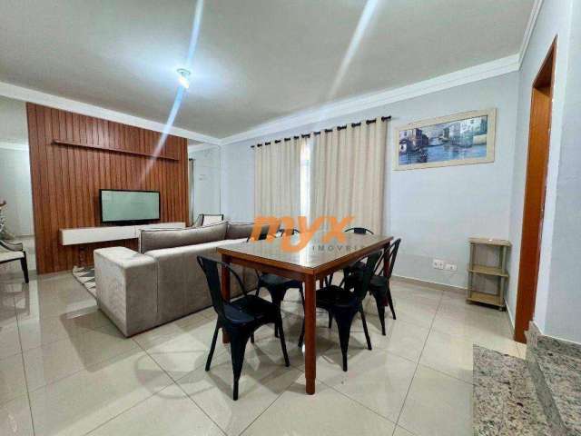 Casa com 3 dormitórios, 133 m² - venda por R$ 1.430.000,00 ou aluguel por R$ 5.200,00/mês - Gonzaga - Santos/SP