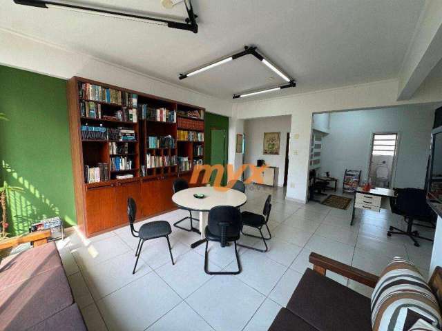 Sala, 129 m² - venda por R$ 300.000,00 ou aluguel por R$ 2.800,00/mês - Centro - Santos/SP