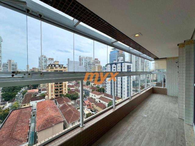 Apartamento com 2 dormitórios à venda, 69 m² - Gonzaga - Santos/SP