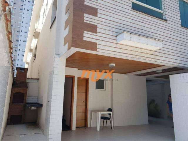 Casa com 3 dormitórios à venda, 110 m² por R$ 720.000,00 - José Menino - Santos/SP