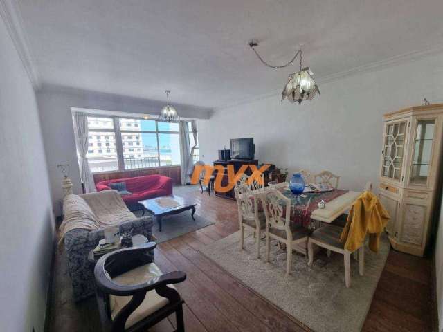 Apartamento com 2 dormitórios à venda, 160 m² por R$ 850.000,00 - José Menino - Santos/SP