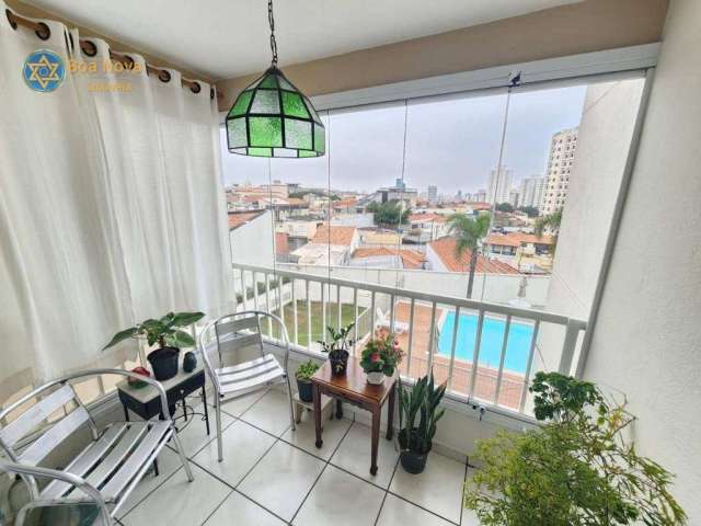 Apartamento com 2 dormitórios à venda, 63 m² por R$ 435.000,00 - Vila Oratório - São Paulo/SP