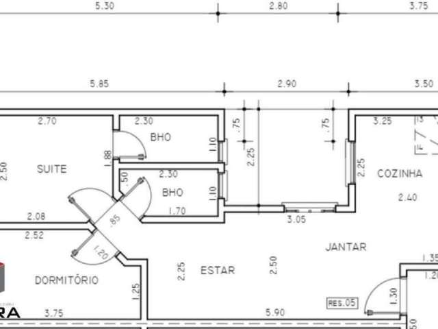 Cobertura- 102m², Camilópolis- Santo André - SP