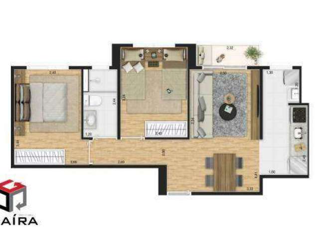 Apartamento à venda 2 quartos 1 vaga Santa Terezinha - São Bernardo do Campo - SP