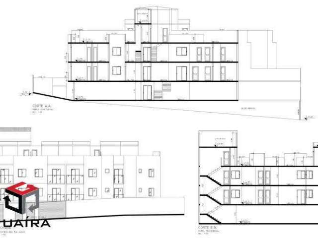 Apartamento à venda 2 quartos 1 suíte 2 vagas Paraíso - Santo André - SP