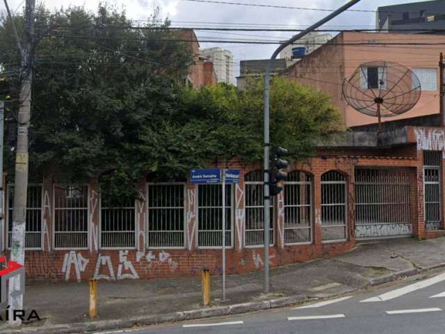 Terreno á vendana Av. André Ramalho com 242m² - Santo André