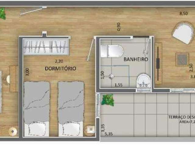 Apartamento à venda 2 quartos 1 suíte 1 vaga Suíça - Santo André - SP