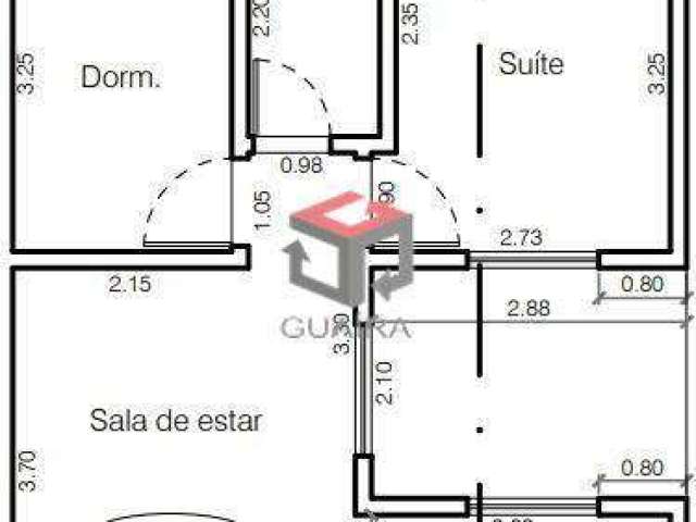 Cobertura à venda 2 quartos 1 suíte 1 vaga Gilda - Santo André - SP