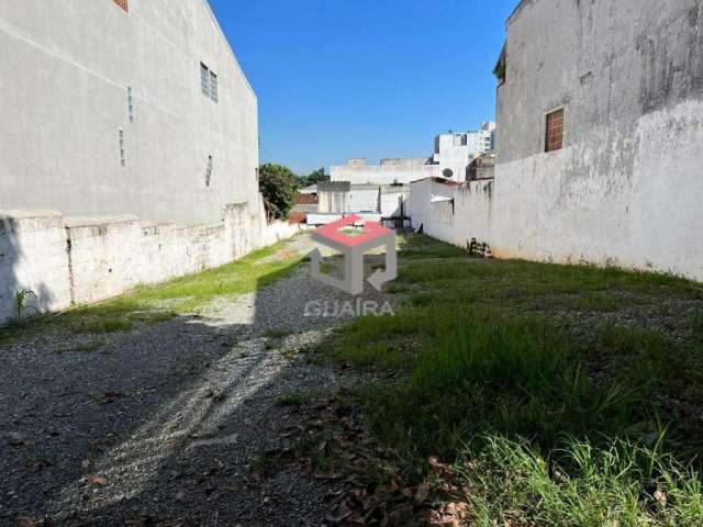 Terreno com 500m² localizado no Bairro Santa Maria em São Caetano do Sul.