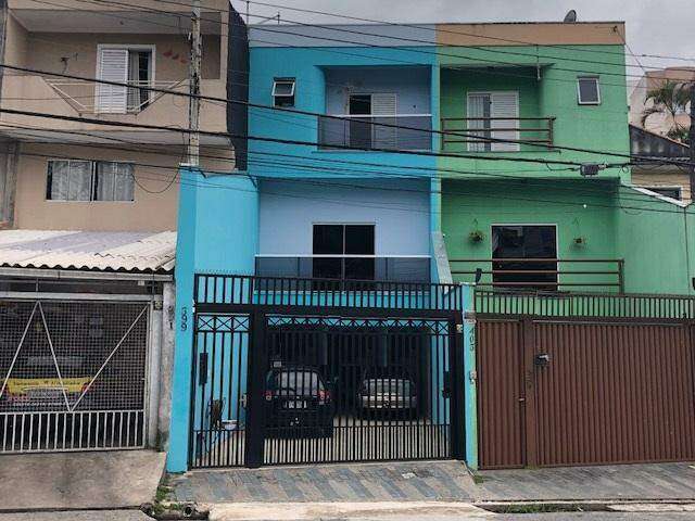 Sobrado à venda 3 quartos 1 suíte 4 vagas Eldízia - Santo André - SP