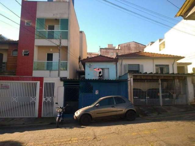 Terreno com 200m² localizado na Vila Alzira em Santo André.