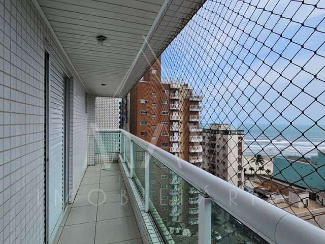 Apartamento 2 dormitórios  para locação com vista mar Alto Padrão em Ocian, Praia Grande/SP