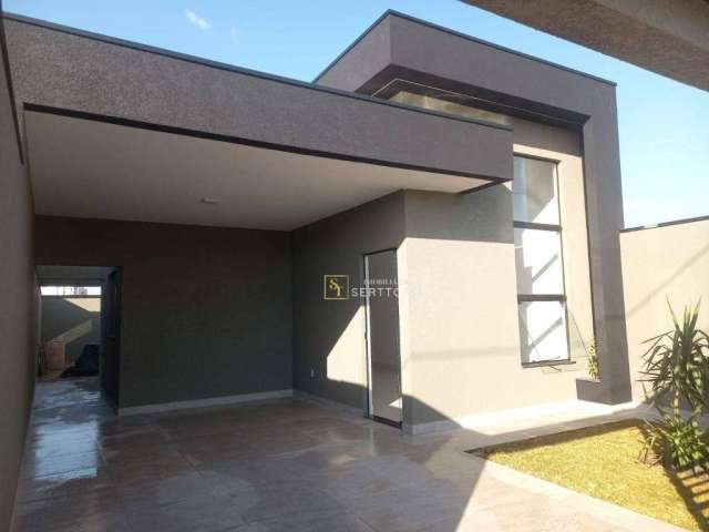 Casa com 3 dormitórios à venda, 106 m² por R$ 555.000,00 - Loteamento Jardim Vila Verde - Hortolândia/SP