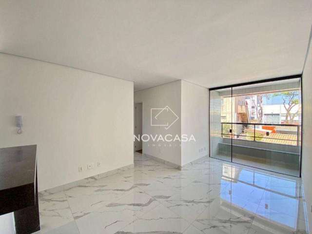 Apartamento com varanda 3 dormitórios à venda, 70 m² por R$ 640.000 - Itapoã - Belo Horizonte/MG