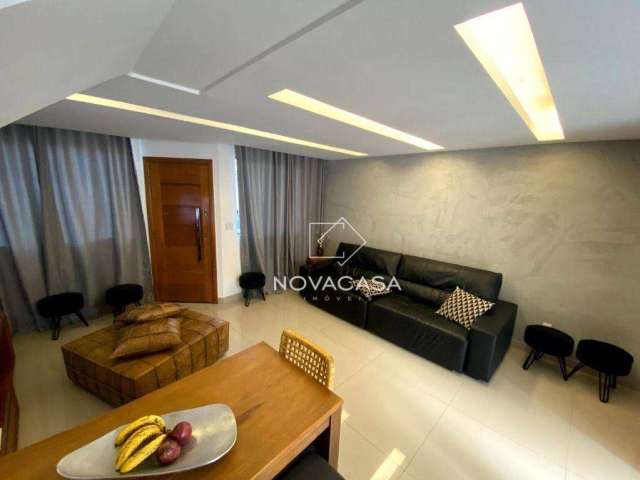 Casa com 3 dormitórios à venda, 86 m² por R$ 640.000,00 - Santa Branca - Belo Horizonte/MG