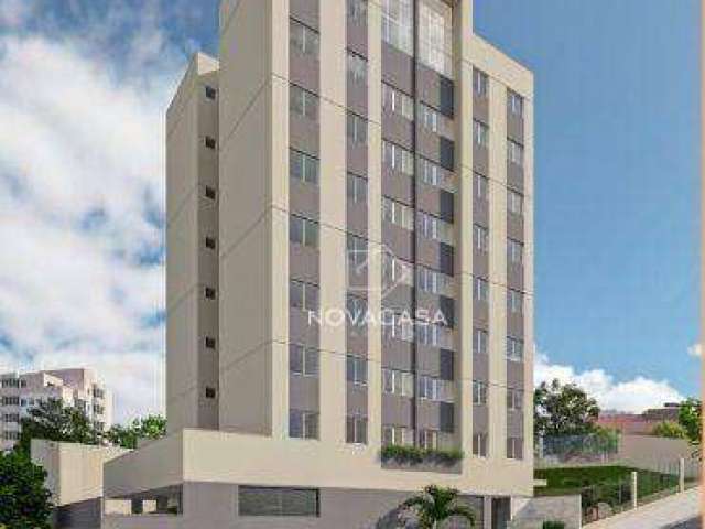 Apartamento com 2 dormitórios à venda, 53 m² por R$ 334.900,00 - Planalto - Belo Horizonte/MG