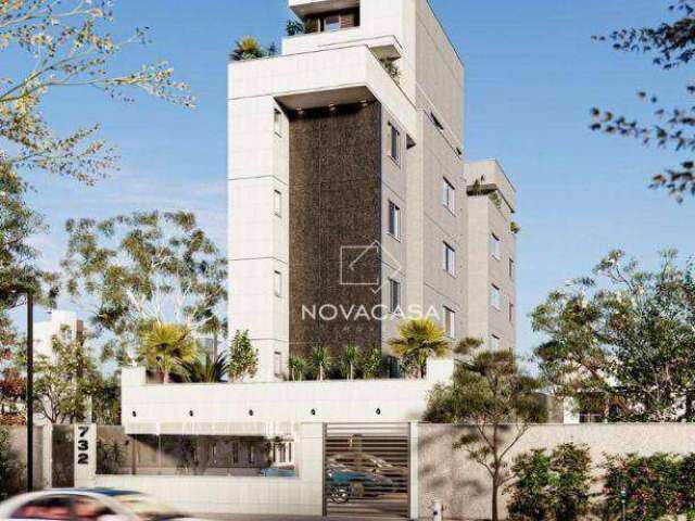 Apartamento com 2 dormitórios à venda, 63 m² por R$ 780.000 - São Pedro - Belo Horizonte/MG