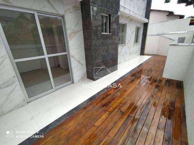 Apartamento Garden com 3 dormitórios à venda, 109 m² por R$ 475.000,00 - Candelária - Belo Horizonte/MG