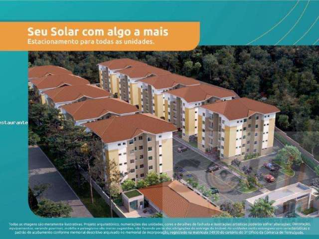 Apartamento para Venda em Teresópolis, Posse, 2 dormitórios, 1 suíte, 1 banheiro, 1 vaga