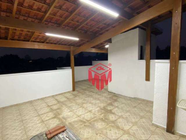 Cobertura com 2 dormitórios à venda, 90 m² por R$ 385.000,00 - Vila Pires - Santo André/SP