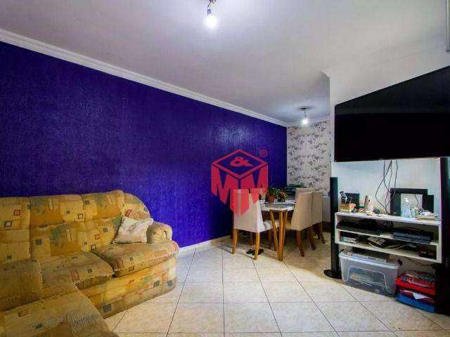 Apartamento com 3 dormitórios à venda, 90 m² por R$ 395.000,00 - Vila Marina - Santo André/SP