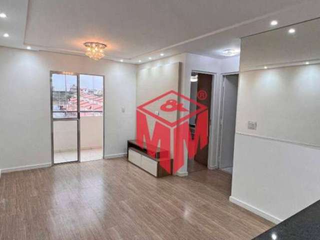 Apartamento com 2 dormitórios à venda, 60 m² por R$ 418.000,00 - Demarchi - São Bernardo do Campo/SP