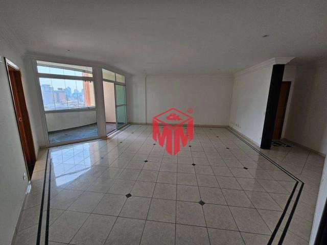 Apartamento, 188 m² - venda por R$ 1.390.000,00 ou aluguel por R$ 7.127,00/mês - Chácara Inglesa - São Bernardo do Campo/SP