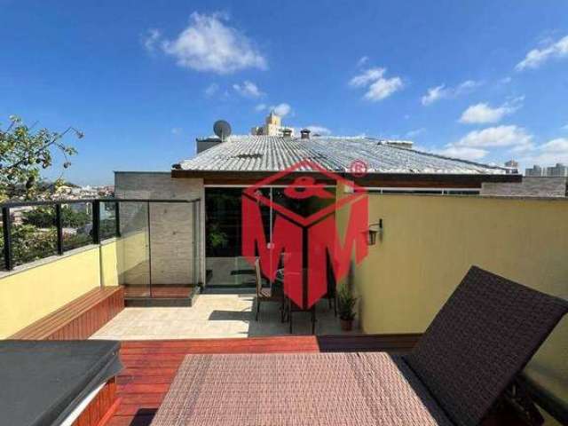 Cobertura à venda, 200 m² por R$ 830.000,00 - Vila Lucinda - Santo André/SP