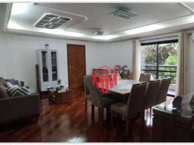 Apartamento com 4 dormitórios à venda, 143 m² por R$ 705.000,00 - Vila Guiomar - Santo André/SP