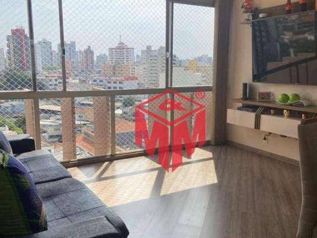 Apartamento com 3 dormitórios à venda, 90 m² por R$ 662.000 - Casa Branca - Santo André/SP