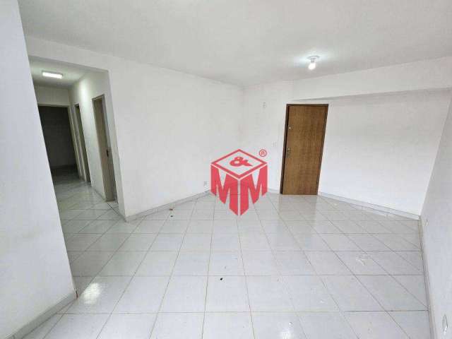 Apartamento com 3 dormitórios para alugar, 75 m² por R$ 2.505,36/mês - Baeta Neves - São Bernardo do Campo/SP