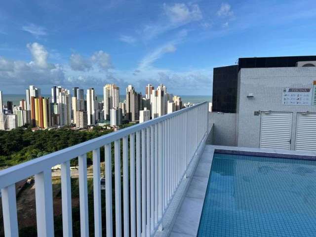 Apartamento para venda possui 40 metros quadrados com 1 quarto em Miramar - João Pessoa