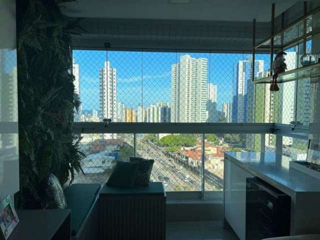 Apartamento requinte para venda com 86 metros com 3 quartos MOBILIADO no Jardim Luna - João Pessoa -