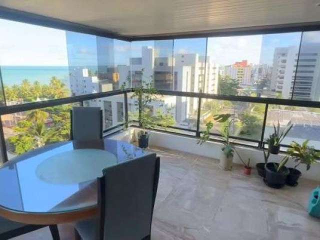 Apartamento amplo vista MAR para venda tem 225 metros com 4 suítes em Intermares - Cabedelo