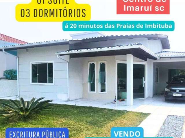 Casa para Venda em Imaruí, Centro, 3 dormitórios, 1 suíte, 2 banheiros, 2 vagas