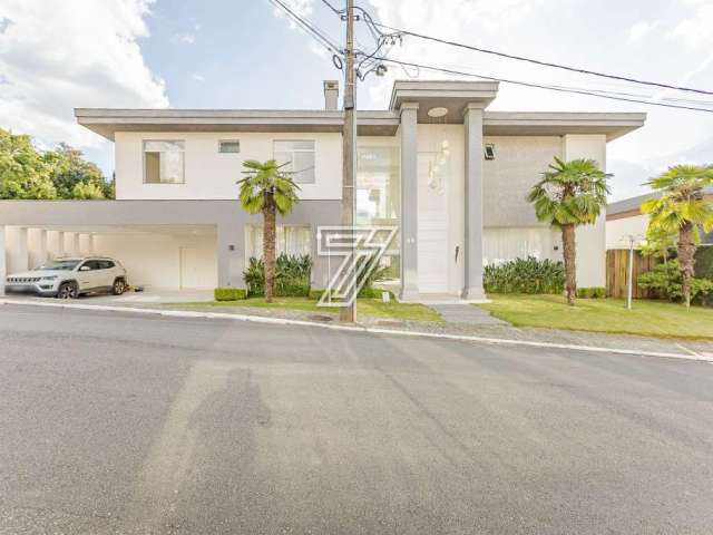 Casa em condomínio fechado com 4 quartos à venda na Rua Hermenegildo Luca, 101, Santa Felicidade, Curitiba, 458 m2 por R$ 4.900.000