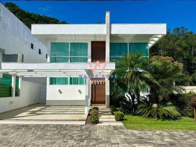 Casa Alto Padrão, com 3 dormitórios à venda, 311 m² por R$ 2.600.000 - Massaguaçu - Caraguatatuba/SP