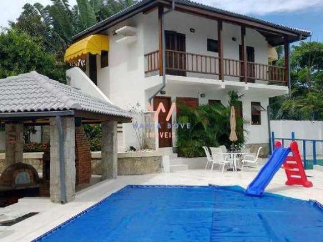 Casa Alto Padrão, com 8 dormitórios à venda, 900m² por R$ 2.850.000 - Feiticeira - Ilhabela/SP