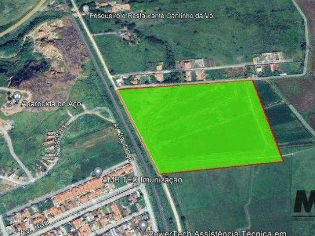 Área à venda, 96800 m² por R$ 6.292.000,00 - Itaguaçu - Aparecida/SP