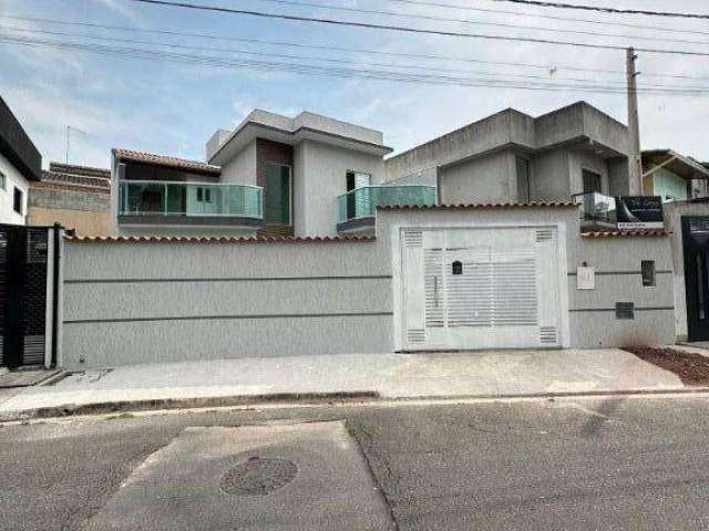 Sobrado com 3 dormitórios à venda, 105 m² por R$ 690.000,00 - Real Park Tietê Jundiapeba - Mogi das Cruzes/SP