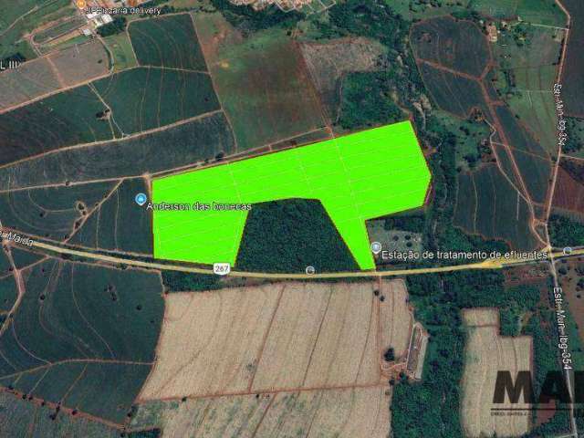 Área à venda, 77500 m² - Zona Rural - Ibitinga/SP