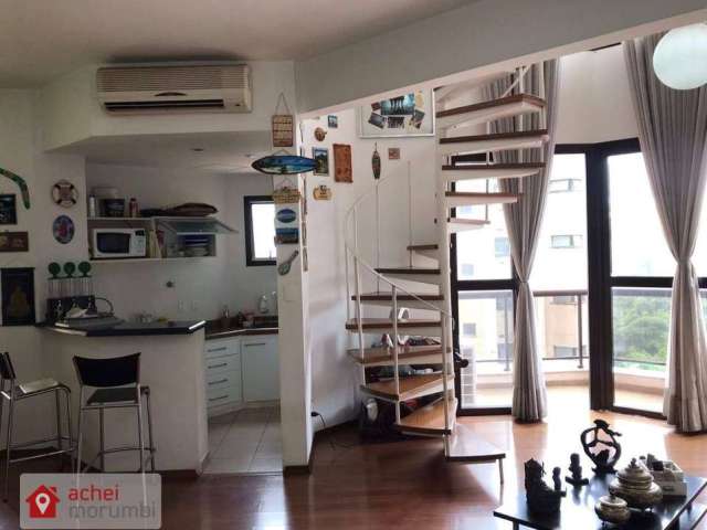 Apartamento Duplex, 73 m² - venda por R$ 494.999,93 ou aluguel por R$ 6.003,49/mês - Morumbi - São Paulo/SP