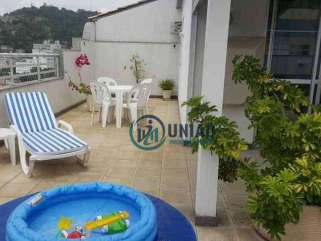 Cobertura com 4 dormitórios à venda, 197 m² por R$ 1.050.000,00 - Santa Rosa - Niterói/RJ