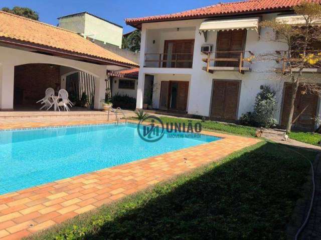 Casa com 4 quartos à venda, 485 m² por R$ 3.500.000 - Itacoatiara - Niterói/RJ